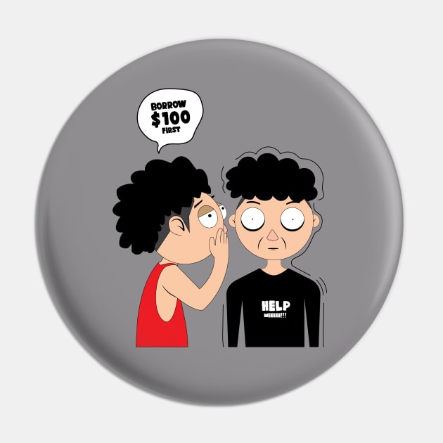 Borrow $100 Pin by Ochax store