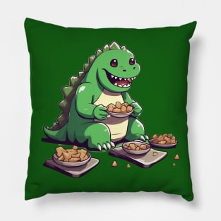 Godzilla diet tomorrow Pillow