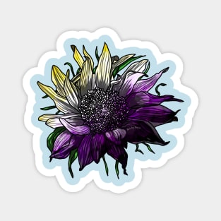 Non-binary Sunflower Magnet