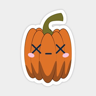 Kawaii Pumpkin Magnet