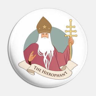 Tarot Arcana: The Hierophant Pin