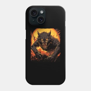 Crazy Costume for Boys and Girls with this Werewolf Phone Case