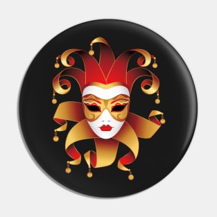 Festival Mask Pin