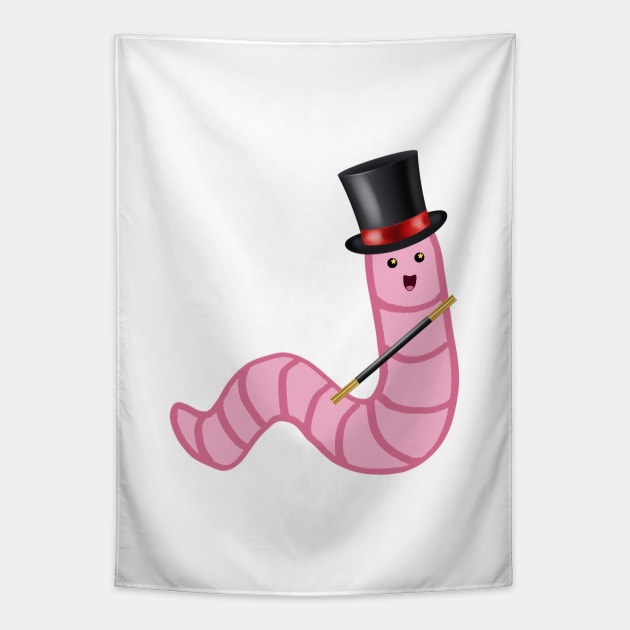 worm (magician) Tapestry by mystudiocreate