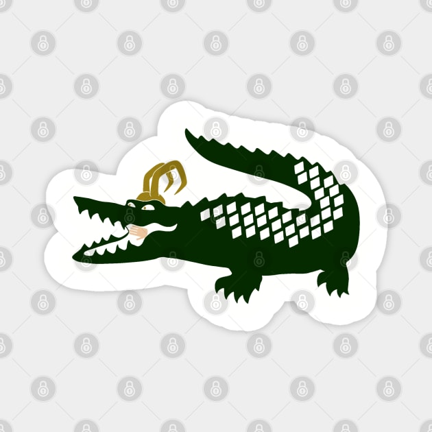 Alligator Loki Magnet by ZkyySky