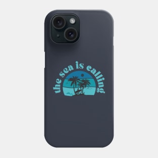 The Sea Is Calling Phone Case