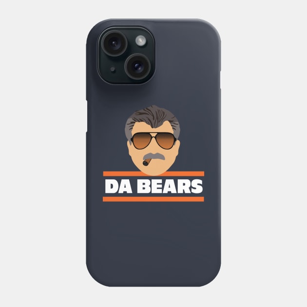 Da Bears - Ditka Phone Case by BodinStreet