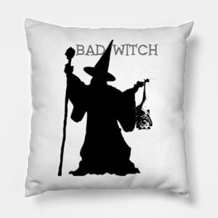 Halloween bad witch Pillow