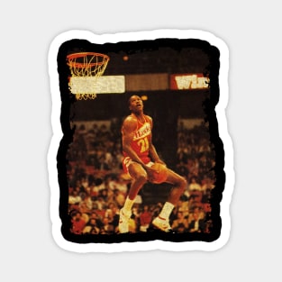 Dominique Wilkins Also Known As in The 1988 NBA Slam Dunk Contest Magnet