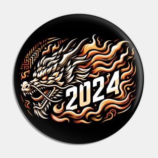 2024 Year of the Dragon Pin