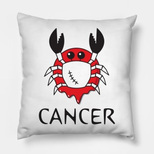 Cancer HORRORscope Pillow
