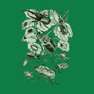 Coleoptera Beetles and Weevils J Mayson Brunswick Green T-Shirt