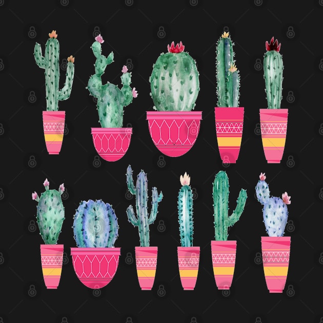 Cute Cactus Stickers by BRIJLA