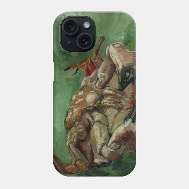 A Crab On Its Back by Vincent van Gogh Phone Case by Classic Art Stall