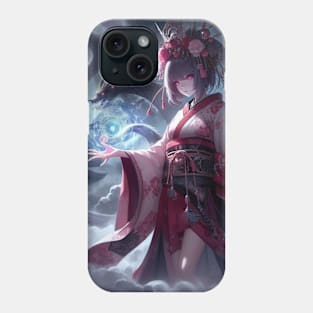 Power of a shaman miko Phone Case