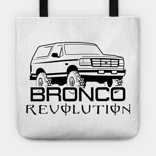 1992-1996 Bronco Revolution - Black Print Tote