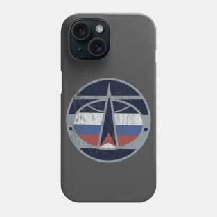 Russian Army Space Forces Troops Uniform Sleeve Patch Sign Phone Case