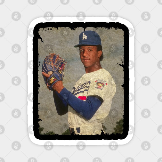 Pedro Martinez - 0 - 1 With a 2.25 ERA, 1992 Magnet by PESTA PORA