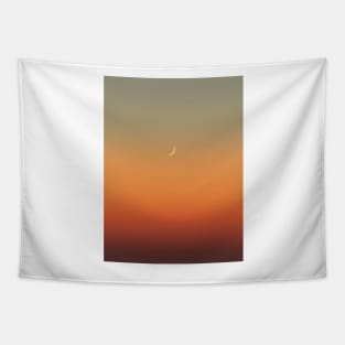 Moonlight sunset Tapestry