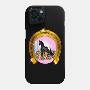 Horse and Horseshoe Phone Case