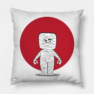 The Menacing Mummy Pillow