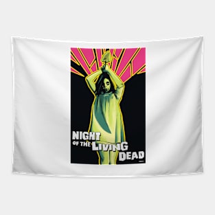 Night of the Living Dead Movie Art Variant 2 Tapestry