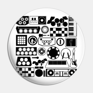 Sdvx Pins And Buttons Teepublic