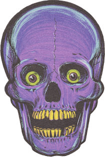 Skull [Purple] Magnet