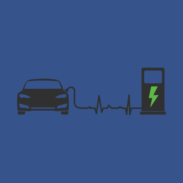 10 Things You Should Know About Electric Cars (Dark Text) by Fully Charged Tees