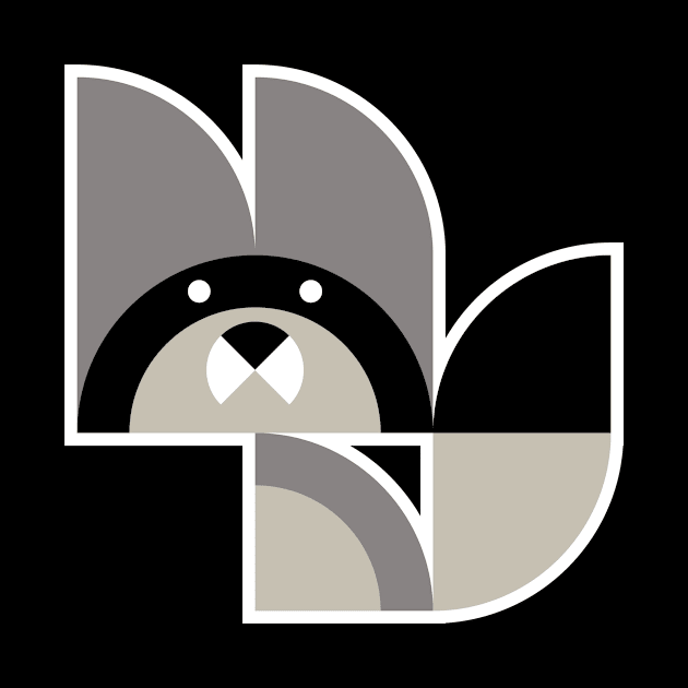 Quadrant Raccoon by carter