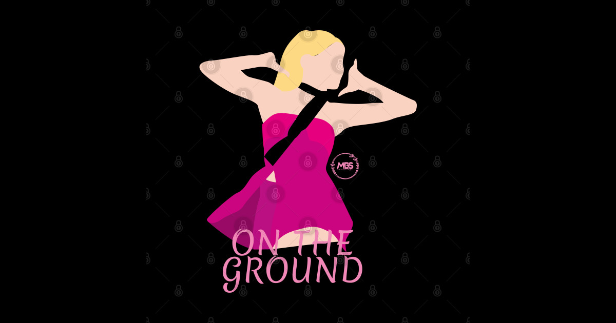 rose on the ground silhouette design Kpop Merchandise Posters and Art Prints TeePublic