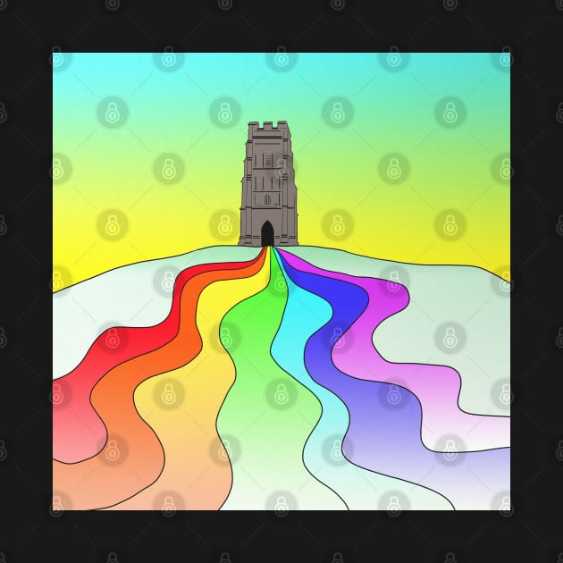 Glastonbury Tor Chakra by GalartCreations