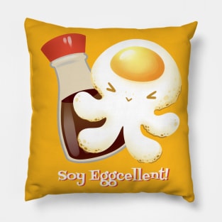 Be Eggcellent to each other! Pillow