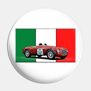 166M Italian Print Pin