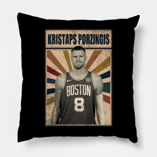 Boston Celtics Kristaps Porzingis Pillow
