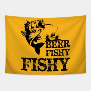 Beer Fishy Fishy Tapestry