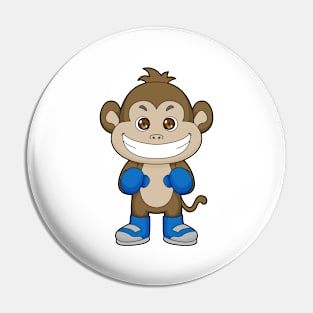 Monkey Boxing Boxer Boxing gloves Pin