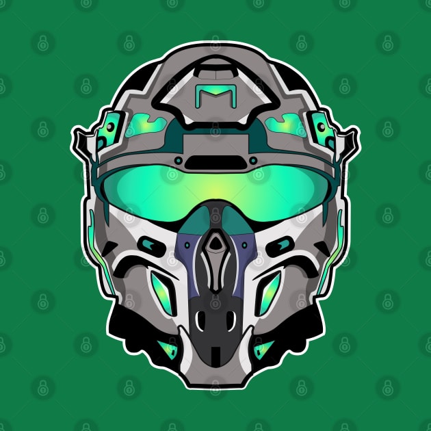 Raceforce Helmet by JD Bright Studio