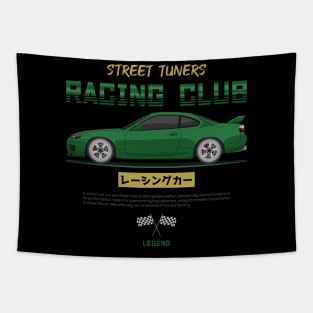 Tuner Green Silvia S15 JDM Tapestry