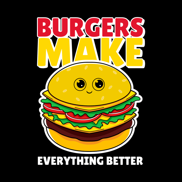 FUNNY Food Burger Time Quote by SartorisArt1