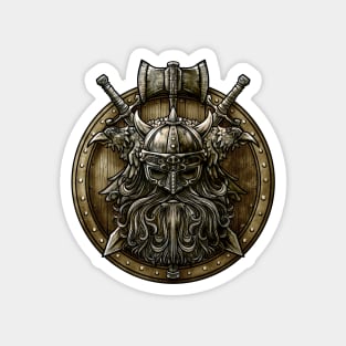 Viking Shield - Nordic Norse Valhalla Magnet