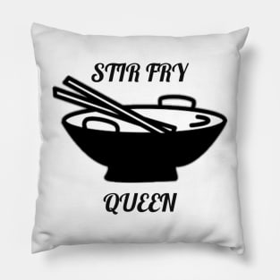 Stir Fry Queen Pillow
