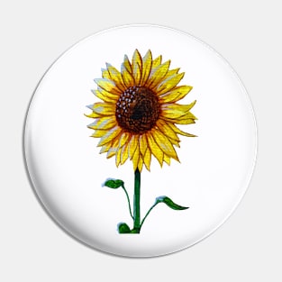 Sunflower Pin