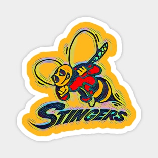 Syracuse Stingers Lacrosse Magnet