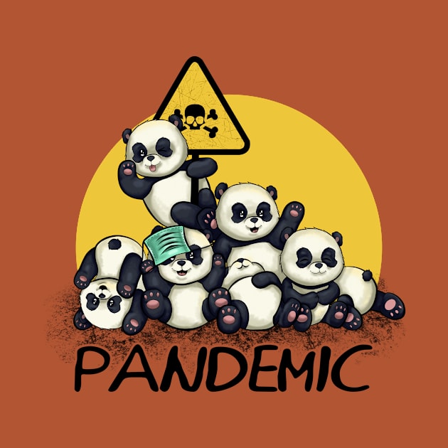 panda cute pandemic funny animals by the house of parodies