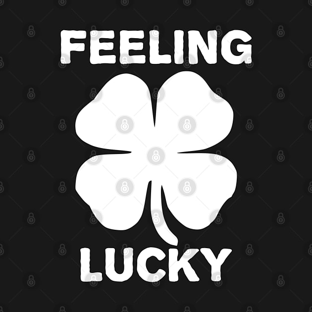 Feeling Lucky St. Patrick's Day Shamrock by sewandtell