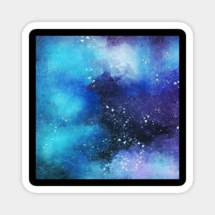 Night sky painting Magnet