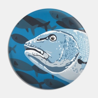 Hunter DEEP BLUE SEA Pin