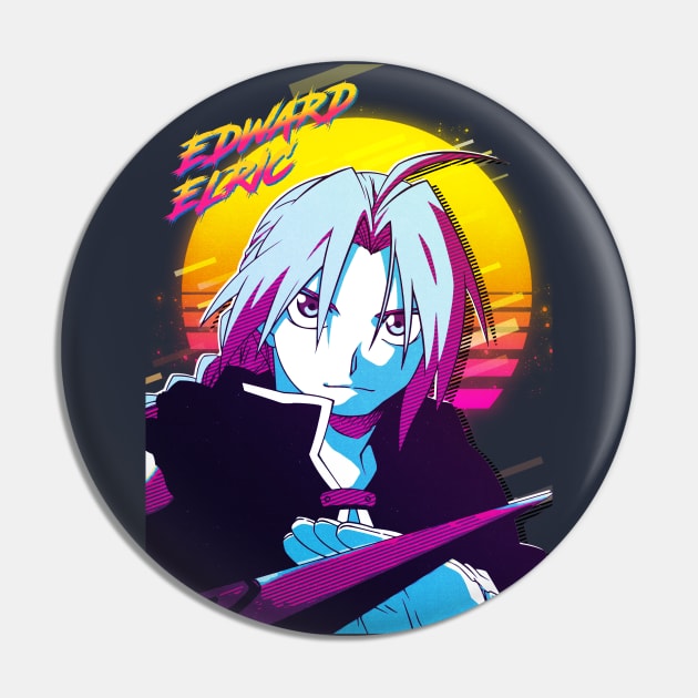 Fullmetal Alchemist - Edward Elric Pin by 80sRetro