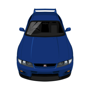 Skyline GTR V Spec R33 - Marina Blue T-Shirt